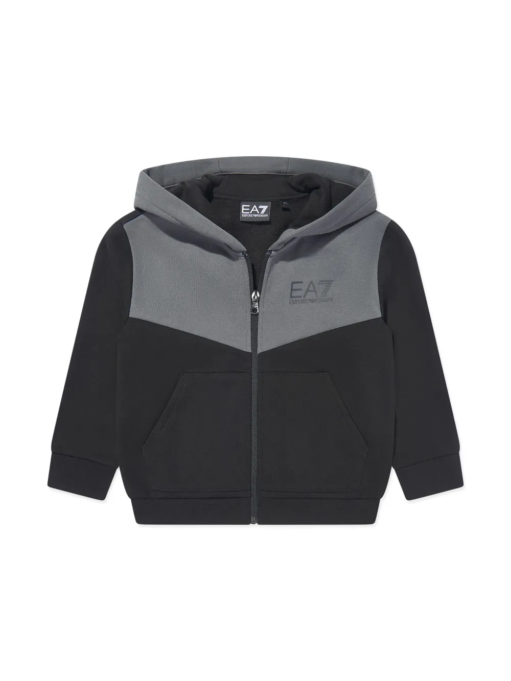 Emporio Armani Kids Trainingspak met logoprint Grijs