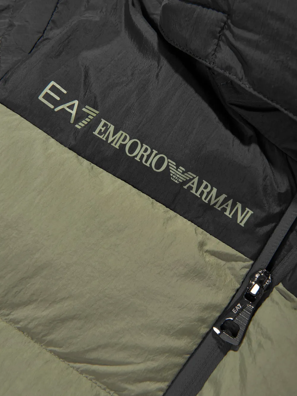 Emporio Armani Kids Jack met capuchon Groen