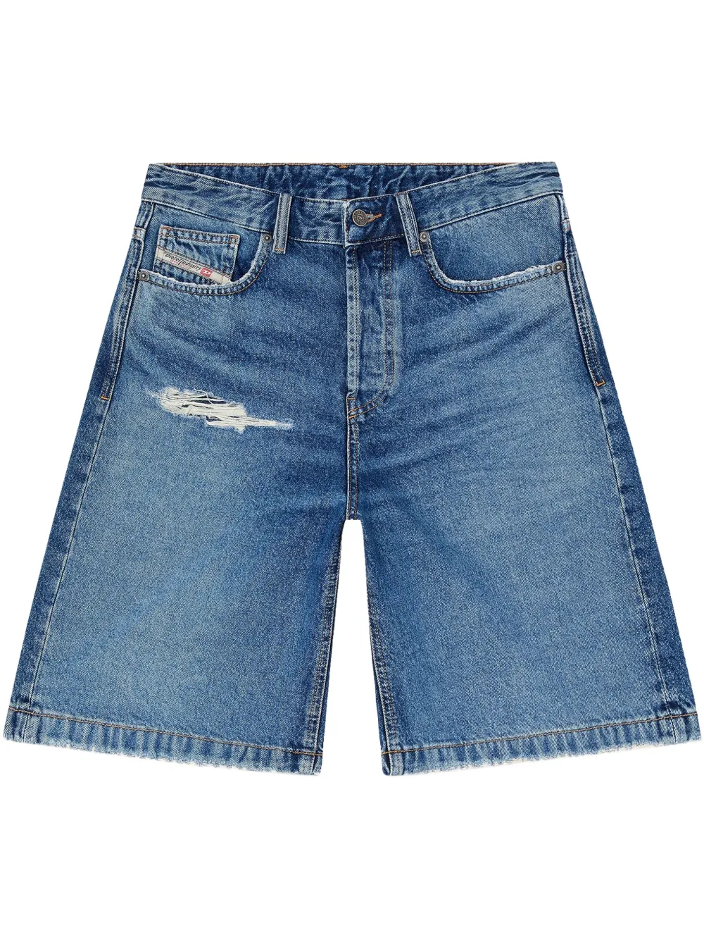 Diesel De-Sire denim shorts Blauw