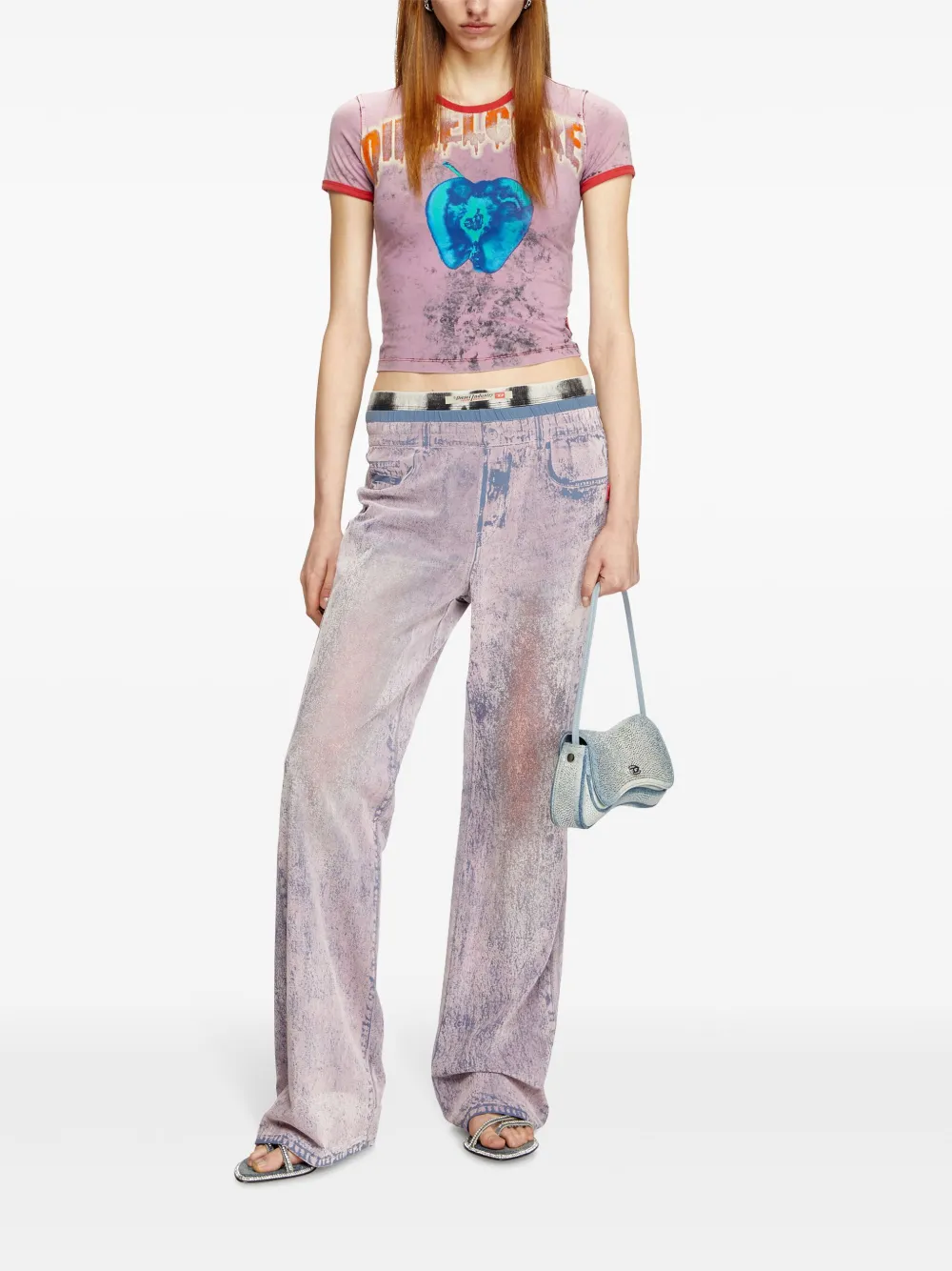 Diesel P-Nerv track pants - Pink