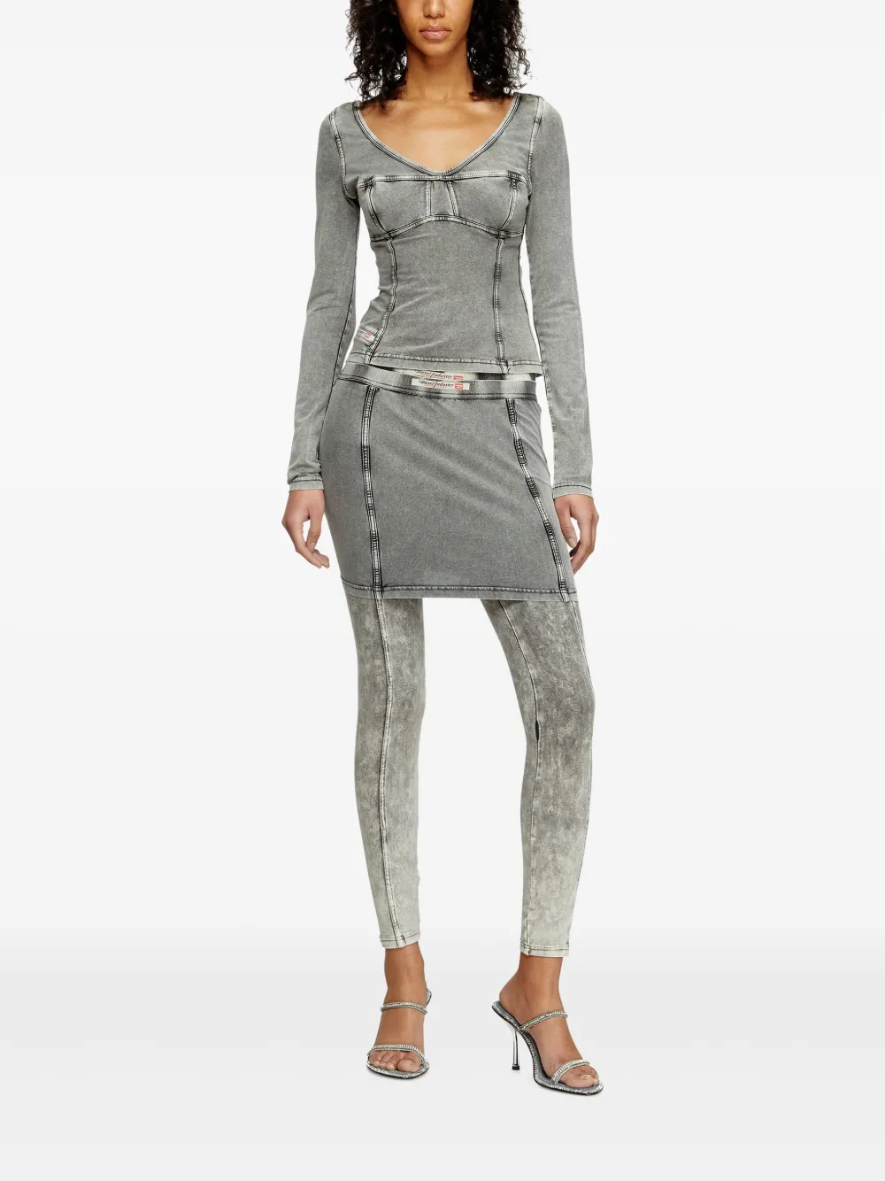Diesel O-Aleggra-Mini skirt | A-Line Skirts | Image 2