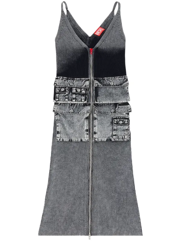 早い者勝ち!!! DIESEL / ディーゼル ◆ ミニドレス｜d-farfy DIESEL(ディーゼル) 22SS De-Minty-Z-Fsb ミニ ドレス