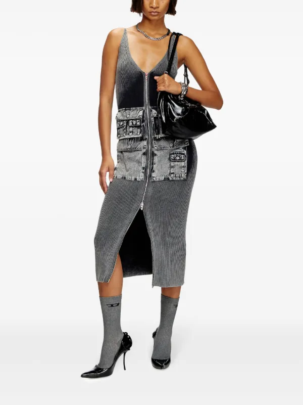 Diesel M-Melti ドレス | グレー | FARFETCH JP