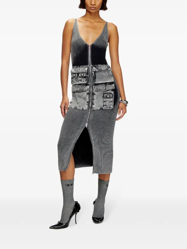 Diesel M-Melti ドレス | グレー | FARFETCH JP