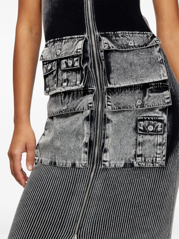 Diesel M-Melti ドレス | グレー | FARFETCH JP