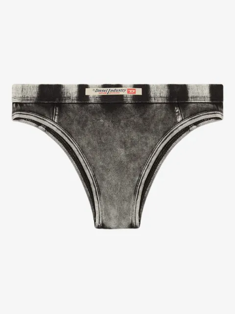 Diesel briefs in denim-effect jersey