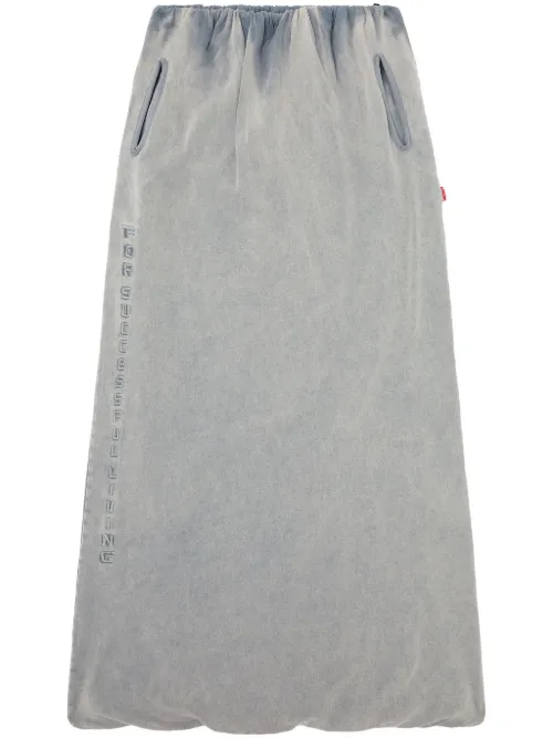 Diesel jupe longue O-Reira - Gris - Diesel - Modalova