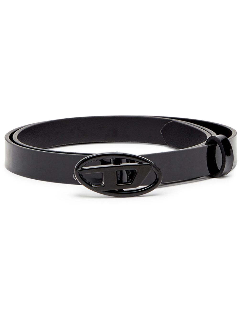 Diesel B-PLAY 15 leather belt – Black