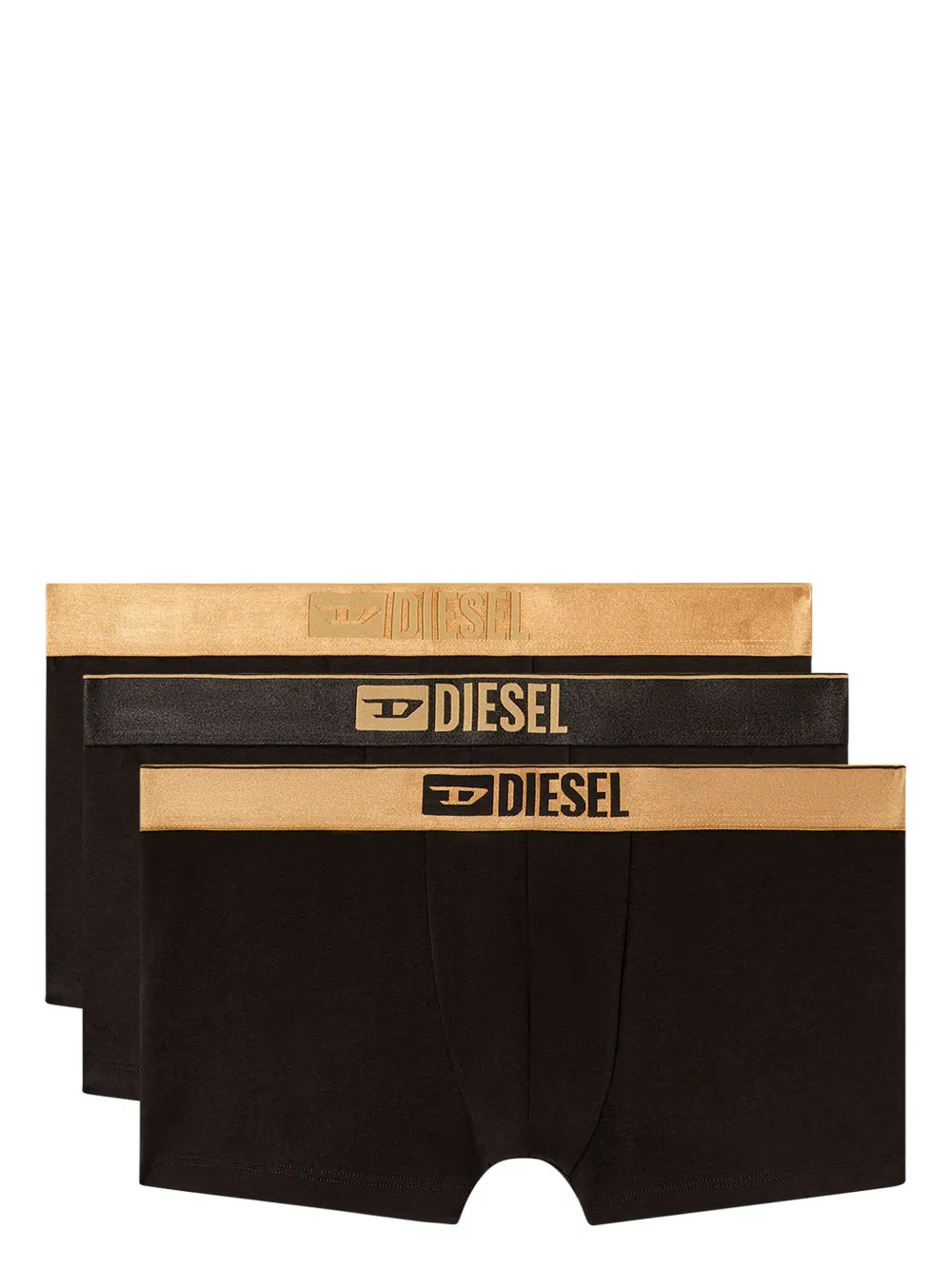 Diesel Damien-gft Boxers (pack Of Three) In Black