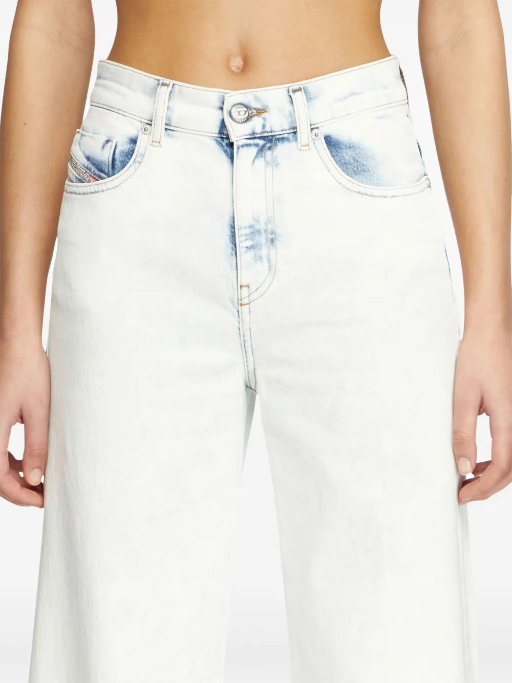 Diesel 1978 D-Akemi jeans Wit