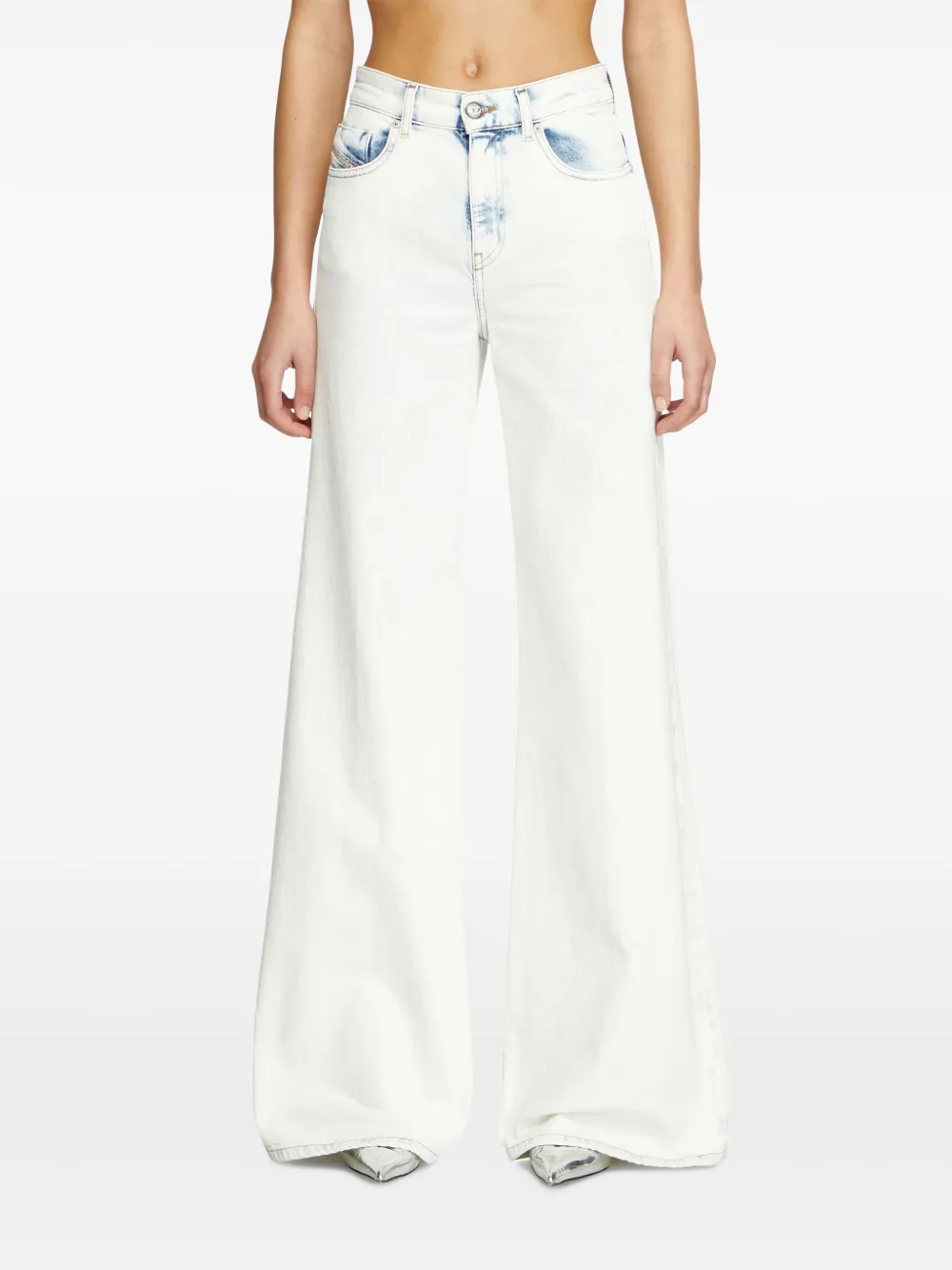 Diesel 1978 D-Akemi jeans Wit