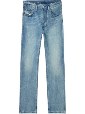 Diesel ダメージ ジーンズ | ブルー | FARFETCH JP