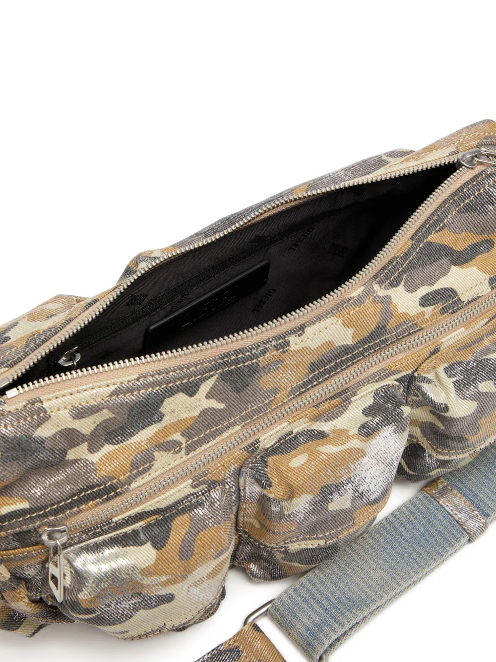 Diesel Travel 3000 schoudertas Beige