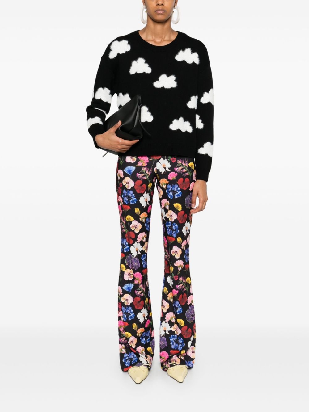 alice + olivia Gleeson sweater - Zwart