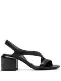 Officine Creative Ethel 023 leather sandals - Black
