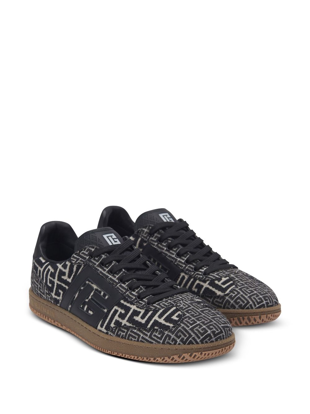 Balmain Swan sneakers - Zwart