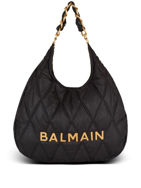 Balmain large 1945 quilted shoulder bag Men