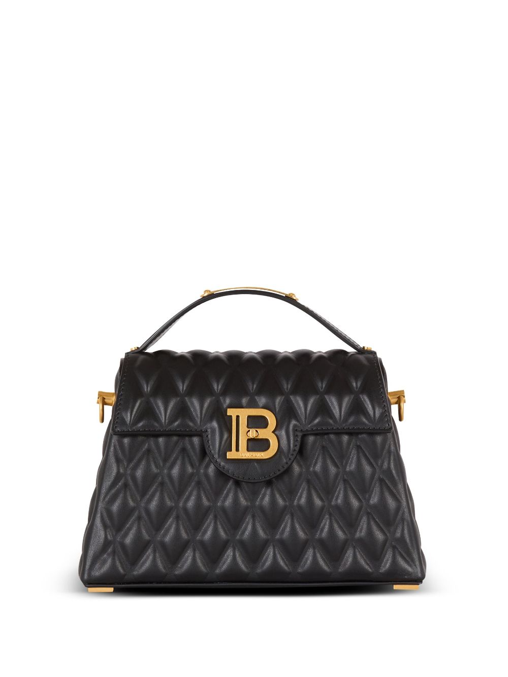 Balmain B-Buzz Dynasty leather tote bag - Black