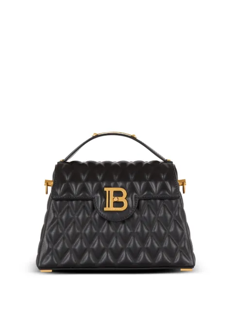 Balmain B-Buzz Dynasty leather tote bag
