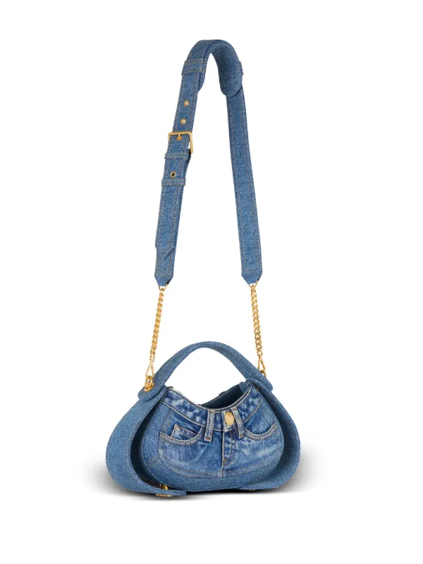 Balmain Jolie Madame Cross Body Bag | Blue | FARFETCH