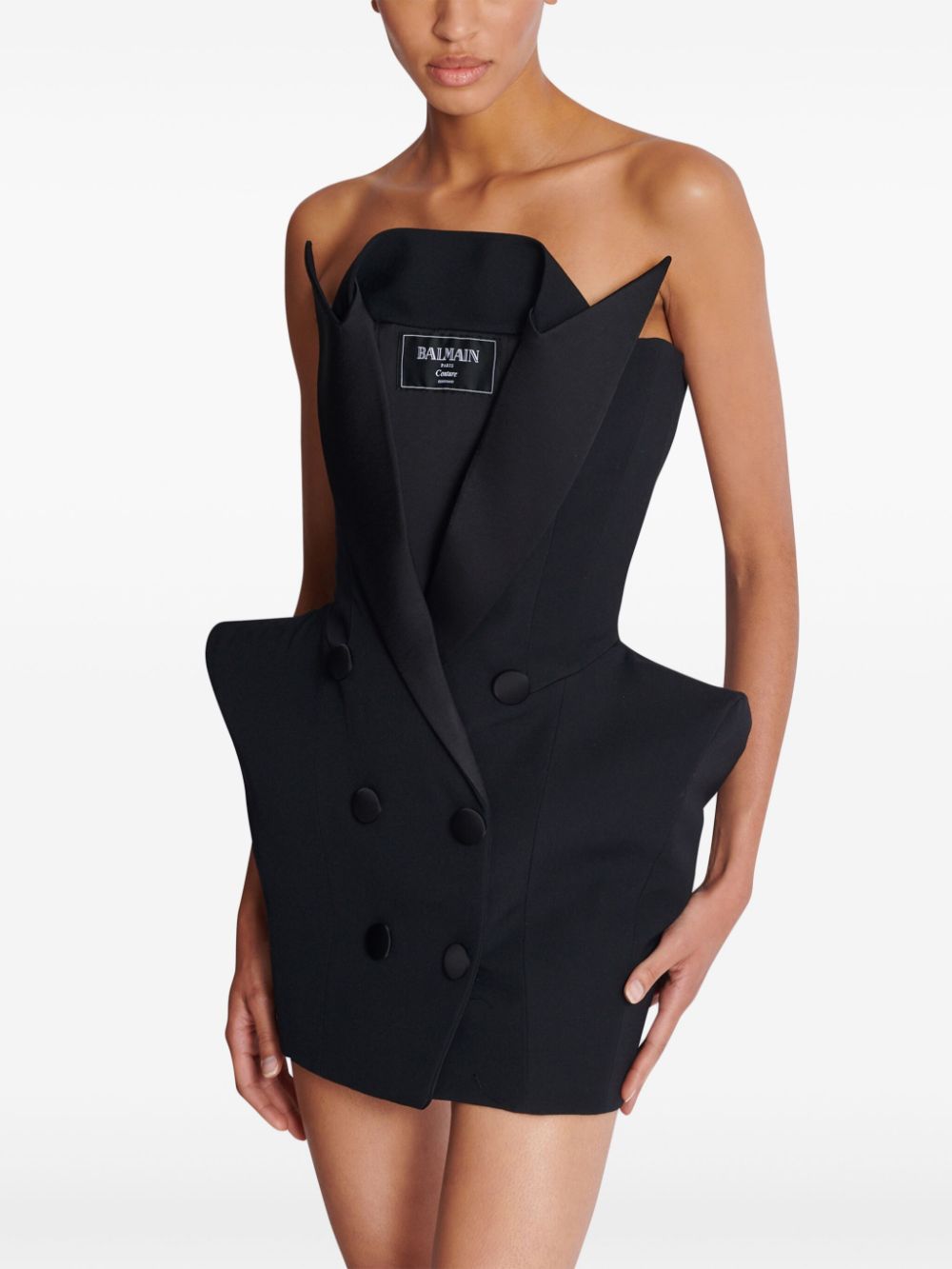 Balmain wool blazer mini dress Women