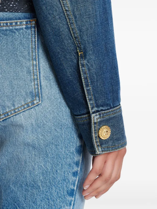 Balmain デニムジャケット | ブルー | FARFETCH JP