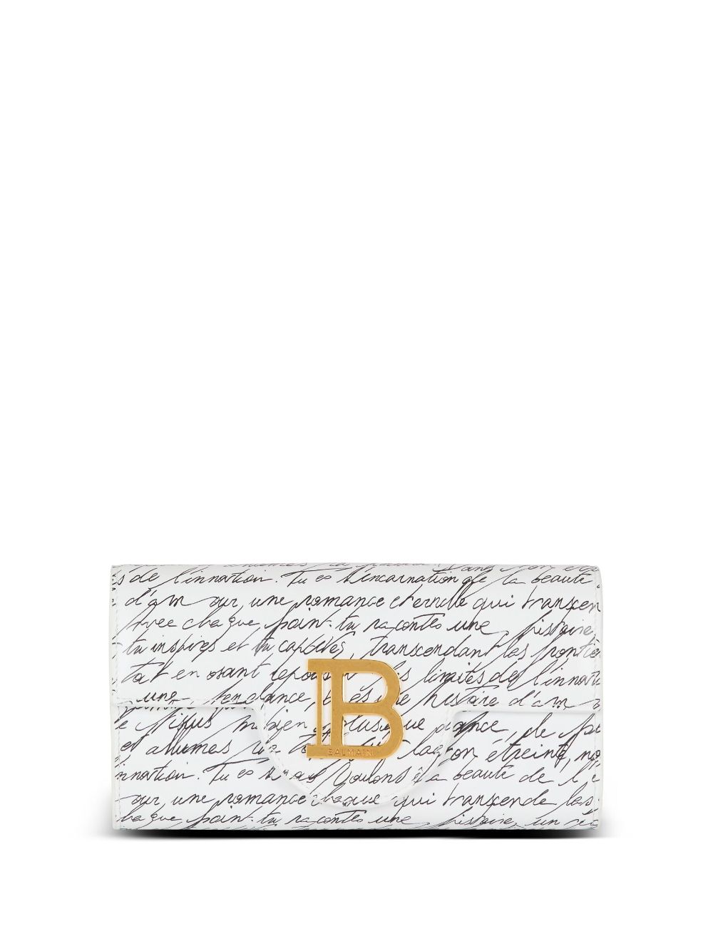 Balmain B-Buzz Love Letter wallet Women