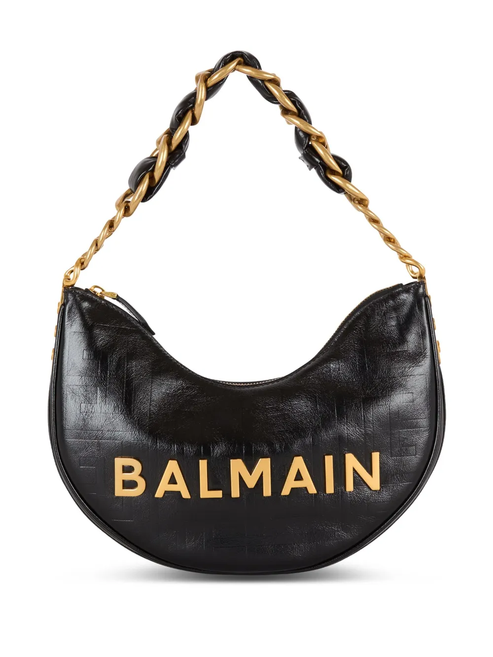 Balmain Borsa a spalla Soft Moon 1945 - Nero