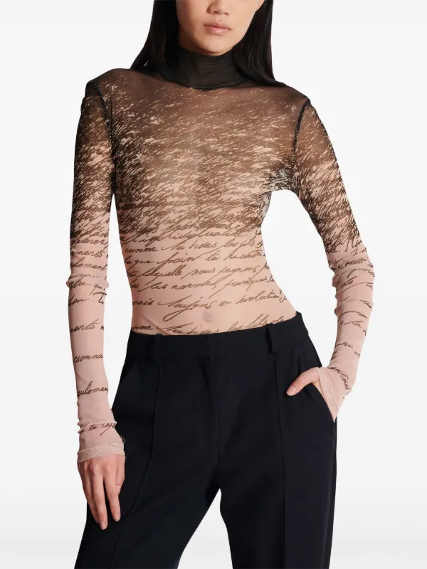 BALMAIN☆Love Letterプリント入り Tシャツ Balmain Love Letter T-Shirt – THELUXESHOPPER