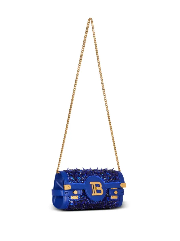 Balmain☆VIP価格 B-Buzz 23 エンボス ショルダーバッグ Balmain B-Buzz 23 ショルダーバッグ | ブラック | FARFETCH JP