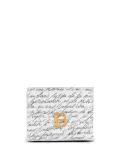 Balmain B-Buzz Love Letter wallet - White