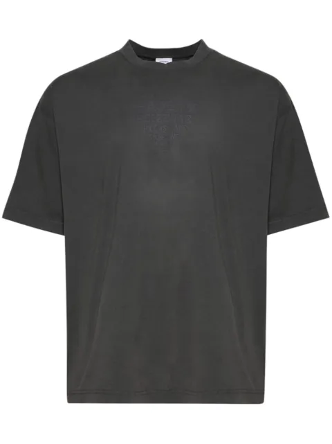 VETEMENTS スローガン Tシャツ