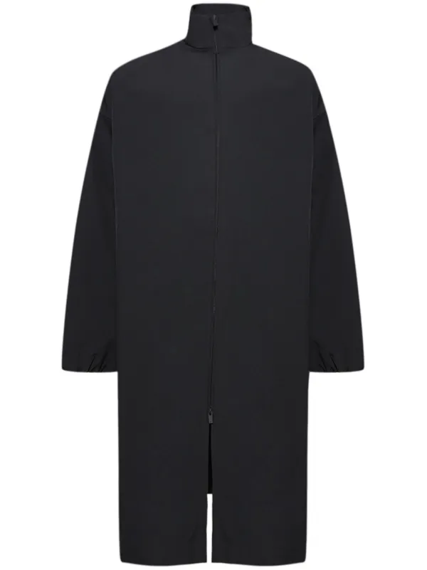 ジャケット・アウター FEAR OF GOD HIGH NECK TRENCH COAT FEAR OF GOD ESSENTIALS high-neck Trench Coat | Black | FARFETCH