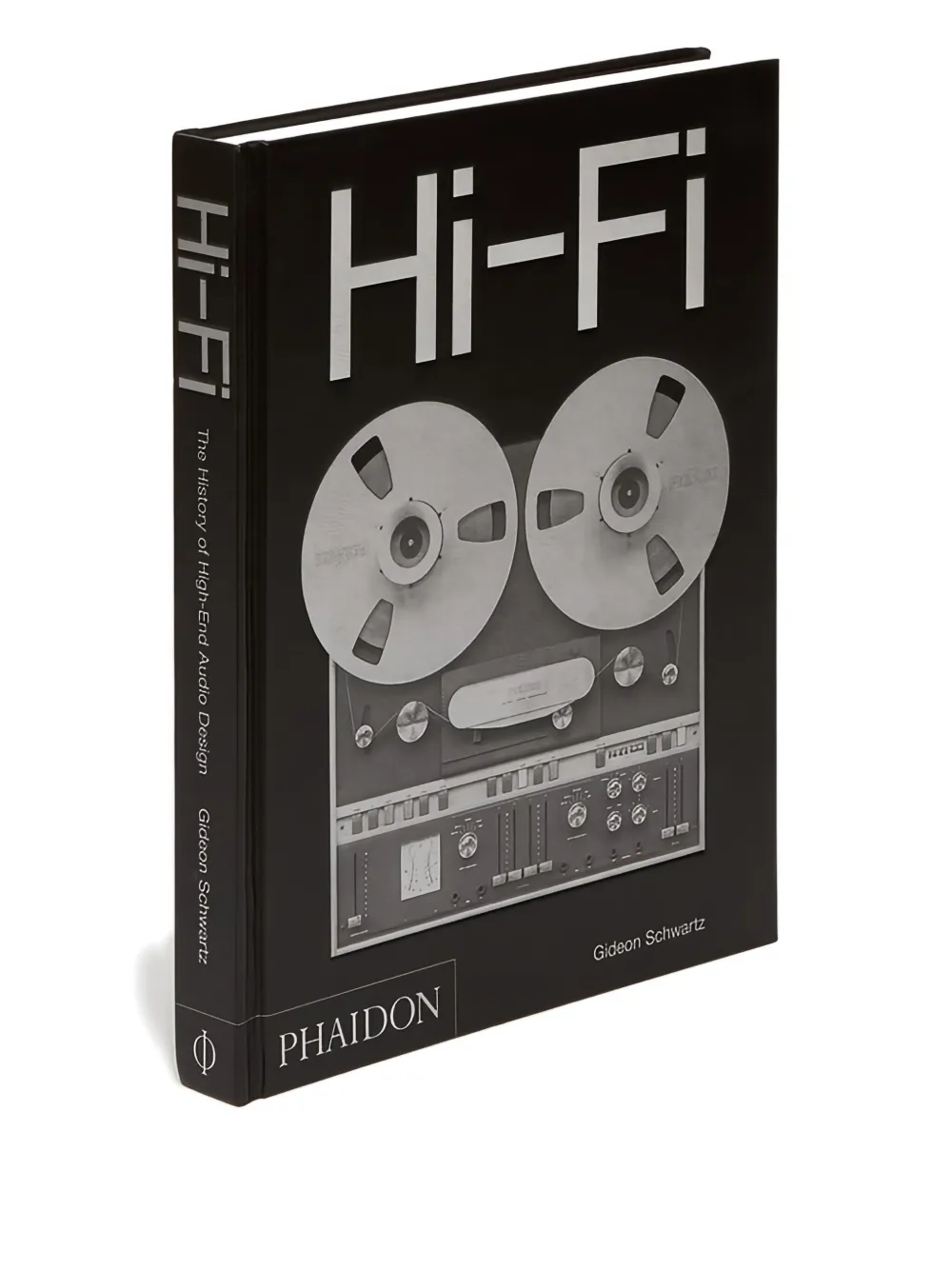 Phaidon Press Reel-to-reel Tape Recorder Book (28cmx21.5cm) In Black