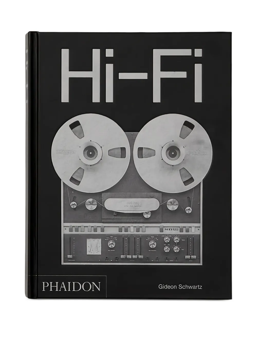 Phaidon Press reel-to-reel tape recorder book (28cmx21.5cm) | Black | Image 1