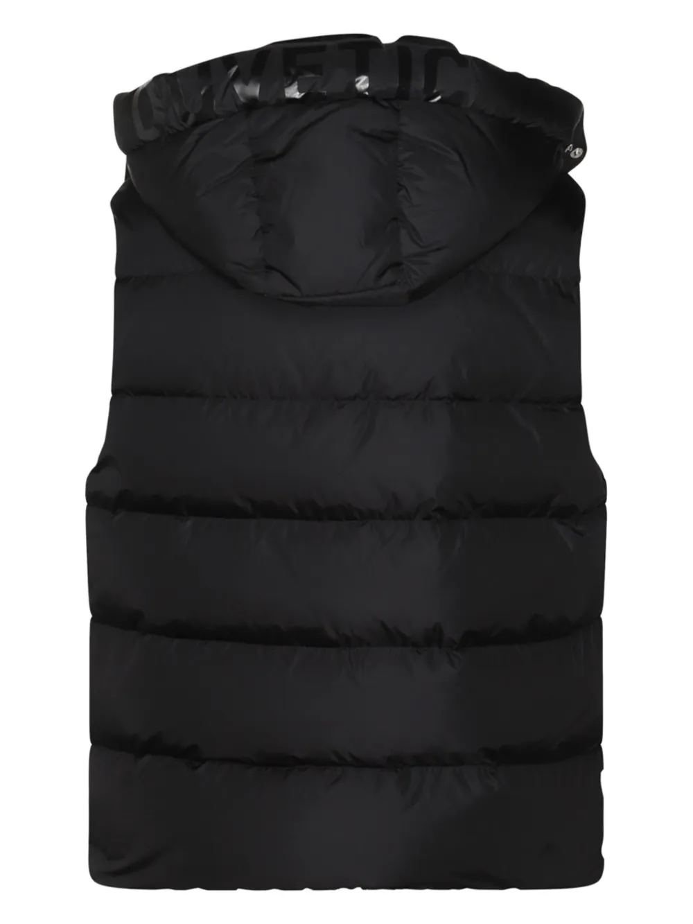 Duvetica Bodywarmer met capuchon - Zwart