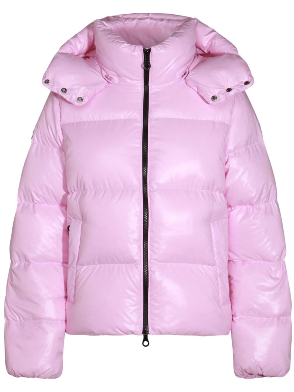 Shop Duvetica Goose-down Puffer Jacket In Pink