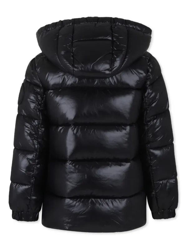 Save The Duck Kids Hooded Padded Jacket Black FARFETCH VN