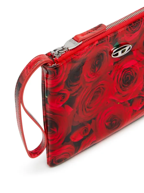 Diesel Valentine's Day Play クラッチバッグ | レッド Diesel Valentine's Day Play クラッチバッグ | レッド