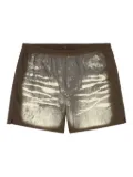Diesel Rio printed elastic-waist swim shorts - Brown