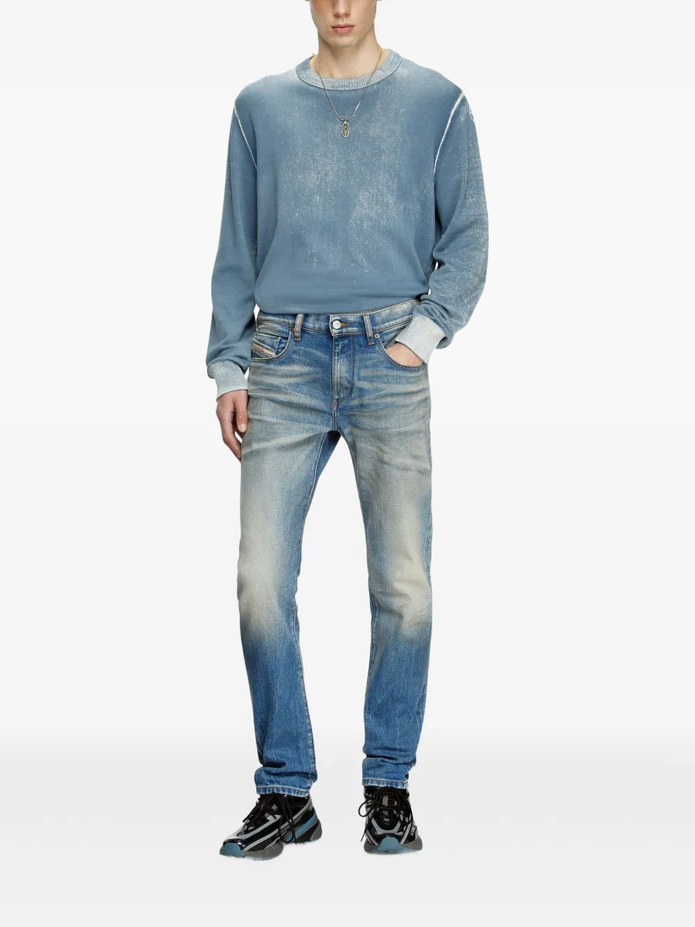 Diesel 2019 D-Strukt jeans - Blauw