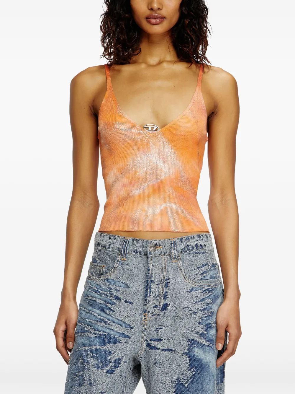 Diesel M-Ismina tanktop Oranje