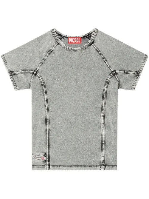 Diesel t-shirt T-Lynne - Gris - Diesel - Modalova