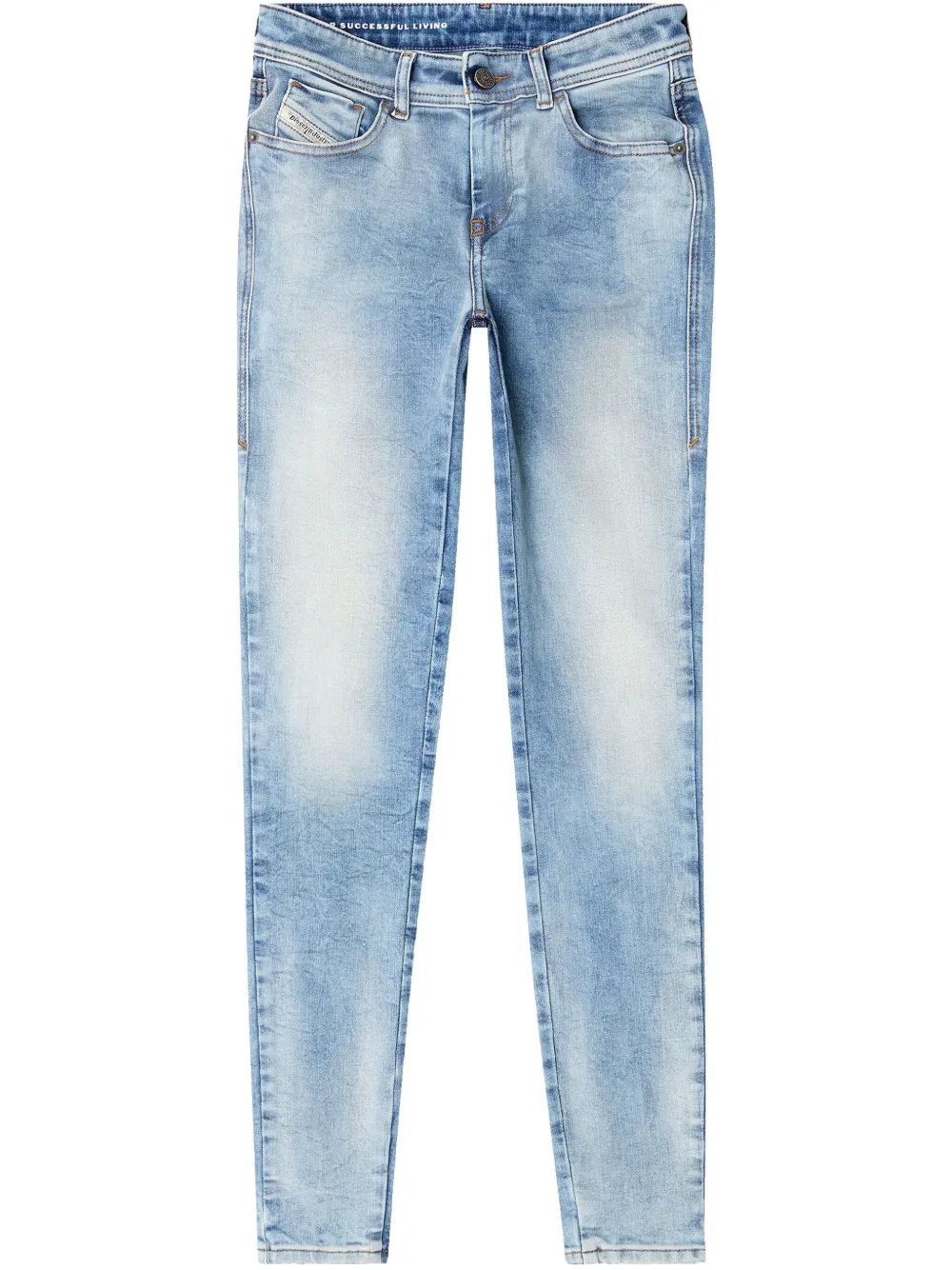 Diesel 2017 Slandy skinny jeans Blauw