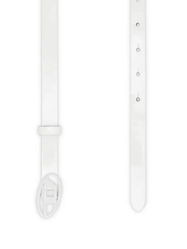 DIESEL B-PLAY 15 ベルト ホワイト サイズ70 Diesel B-PLAY 15 レザーベルト | ホワイト | FARFETCH JP