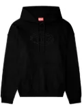 Diesel logo hoodie - Black