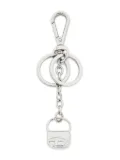 Diesel 1Dr charm keyring - Silver