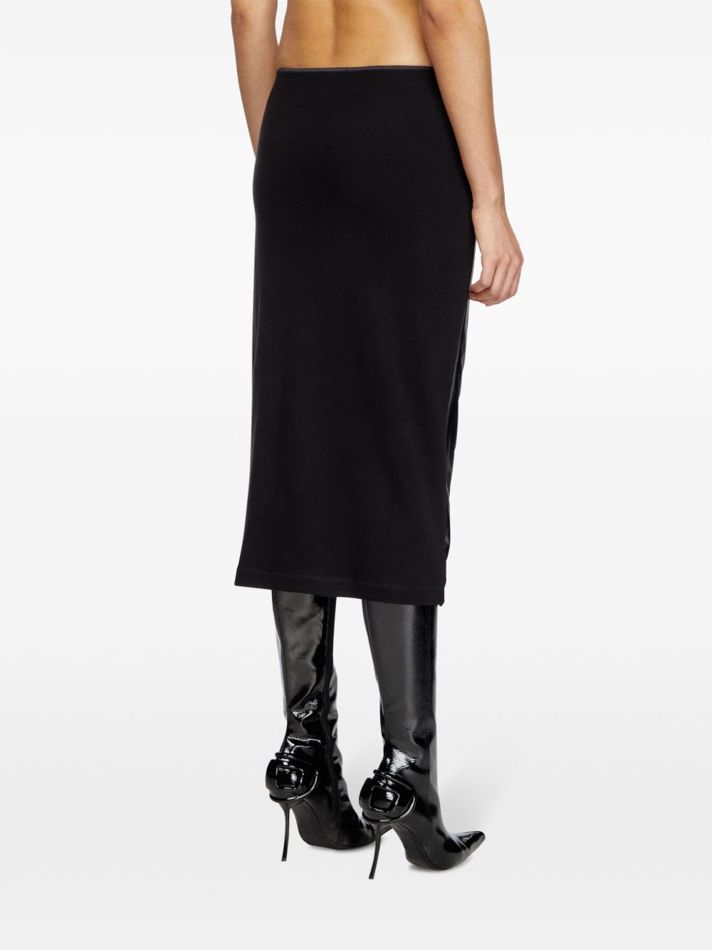 Diesel O-Silv midi skirt Women