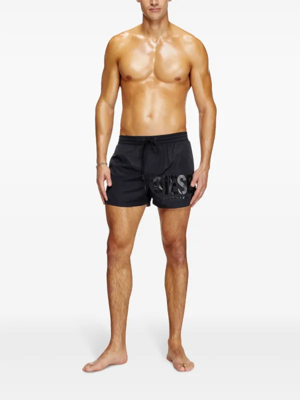 Diesel Mario-34-D-Core Swim Shorts | Black | FARFETCH