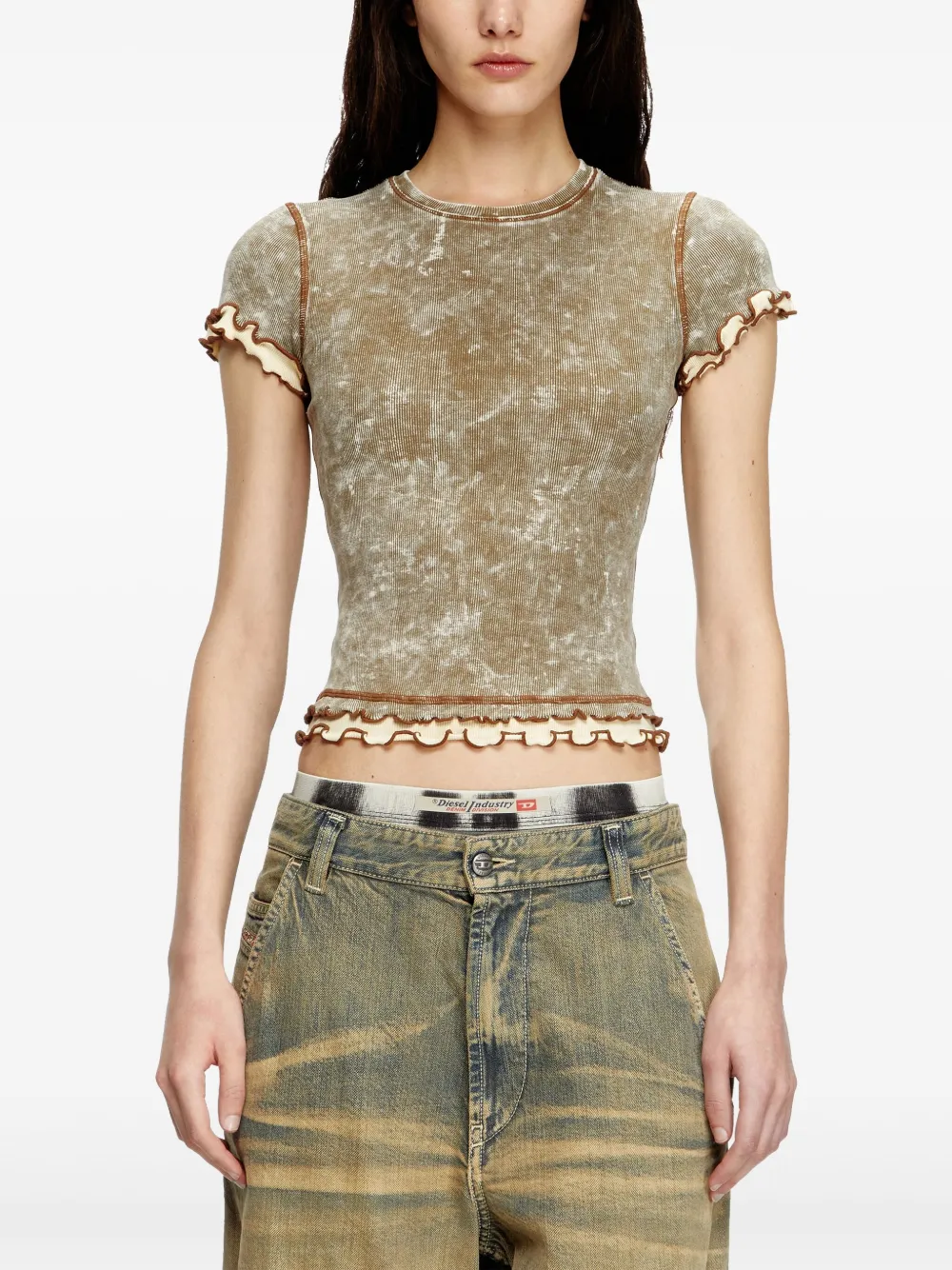 Diesel T-Flu T-shirt Beige